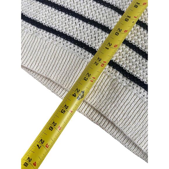 Reitmans 3X Striped Knit Sweater NWT Coastal Chic Relaxed Fit $64.90 - Picture 7 of 8